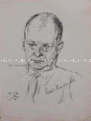 Bildnis des Musikers Paul Hindemith (2)
