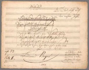 Les Charmes de l'Opéra. Liv. 2, Klavier; op. 33/5-8 - BSB Mus.Schott.Ha 5945-2