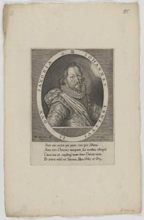 Bildnis des Iohannes Ernestvs II., Herzog zu Sachsen