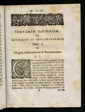9-20, Caput I. - II.