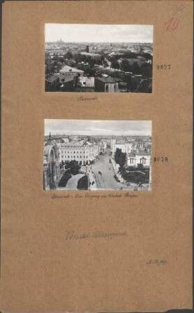 Bucarest: Am Eingang zur Victoria-Straße