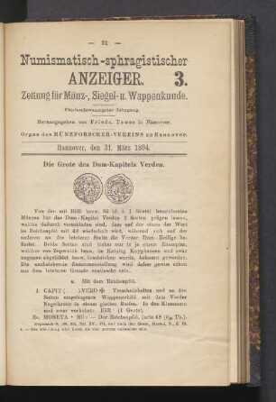3. 31. März 1894
