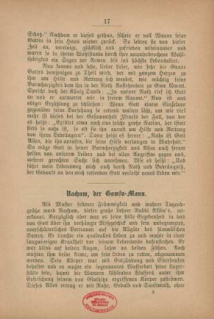 Nachum, der Gamsu-Mann