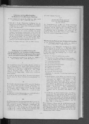 Änderung der Geschäftsanweisung für Gerichtsvollzieher, der Gerichtsvollzieherordnung und der Hamburgischen Ergänzungsbestimmungen zu der Geschäftsanweisung für Gerichtsvollzieher