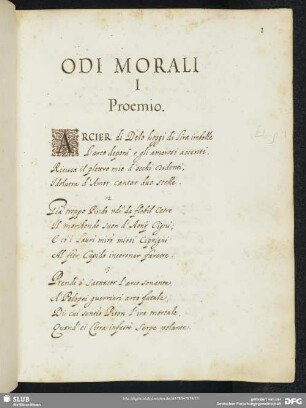 [Text 1:] Odi morali