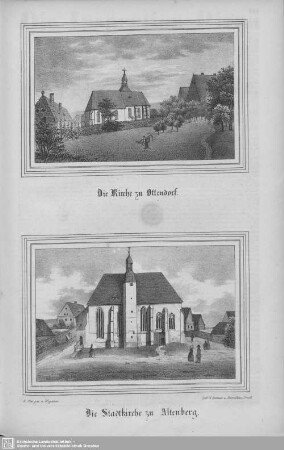Die Kirche zu Ottendorf, Die Stadtkirche zu Altenberg : zu Lieferung 129