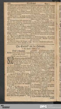 Die Epistel an die Hebräer.