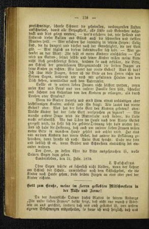 Gott zum Gruße, meine im Herrn geliebten Mitschwestern in der Nähe und Ferne!