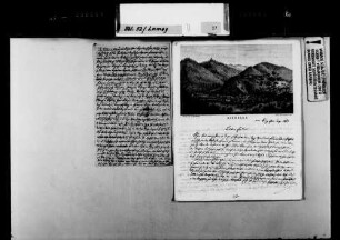 Schreiben von Adolph Vischer, Hornberg, an August Lamey: Unterschriftensammlung gegen die Offenburger Beschlüsse.