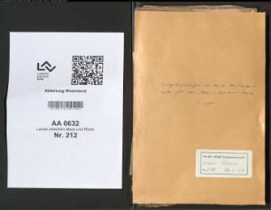 Kriegslieferungen des Amtes Hülchrath für die Maas-Sambre- Armee