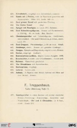 F. Treppenhaus (Nr. 457-472)