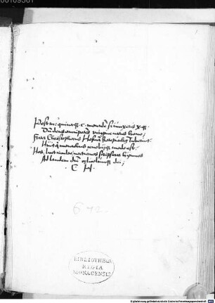 Hymnologia nocturna de Sanctis secundum chorum S. Emmerami - BSB Clm 14575