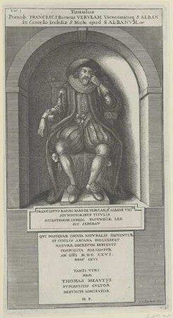 Bildnis des Franciscvs Bacon de Vervlam
