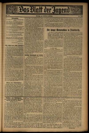 Zweite Ausgabe vom Mittwoch, den 29. Juli 1931.