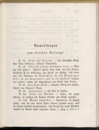 Anmerkungen zum dritten Gesange.
