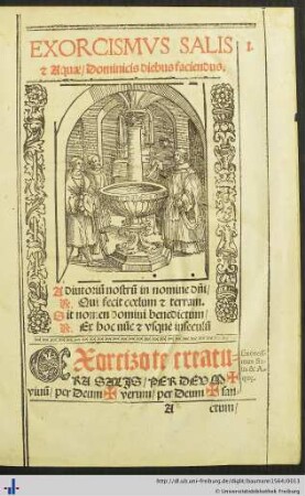 Exorcismus Salis et Aquae