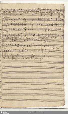 Choral: Der Herr ist nah' und nimmer nicht