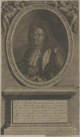 Bildnis von Carl Graf von Piper