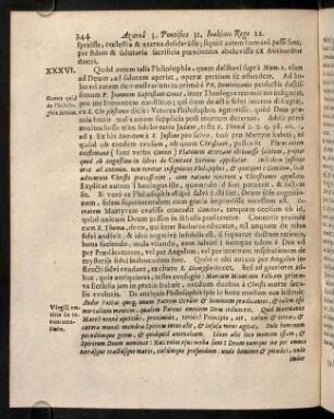 344-354, XXXVI. Quod autem talis Philosophia, quam ...