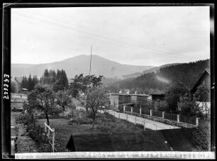 Eisenstein: Blick zum Arber
