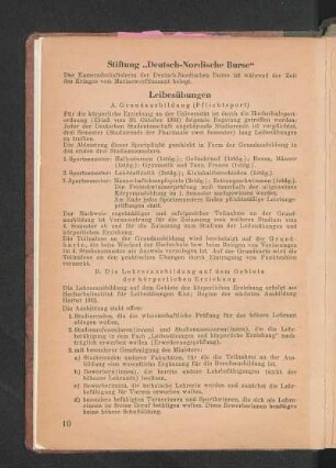 Stiftung "Deutsch-Nordische Burse"