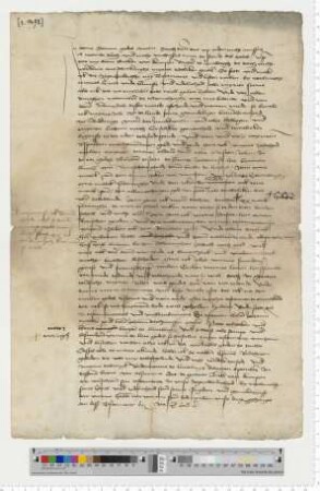 Testament des Bürgers Titke van Kampen.