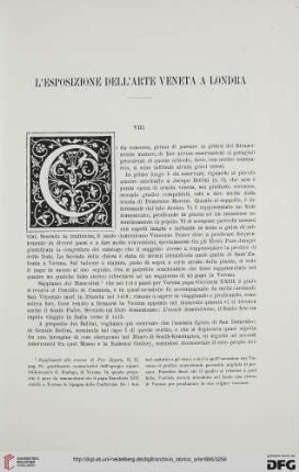 Ser.2: L' esposizione dell'arte veneta a Londra, [2]
