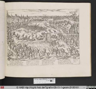 Nach dem es nun gelucket warr, Vor Weerdt der Hispanigscher schar, Und seie viel man hatten gefangen [02.03.1579].