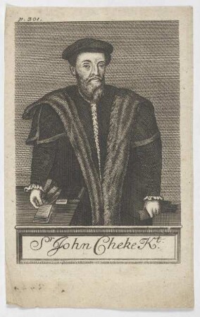 Bildnis des John Cheke