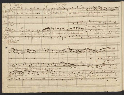 Coro 3: Aeterna fac cum sanctis tuis in gloria numerari