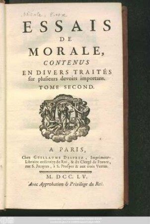 T. 2: Contenus En Divers Traités sur plusieurs devoirs importans