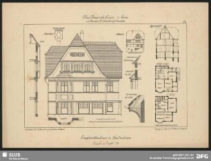 Einfamilienhaus in Heidenheim [Grundriss, Aufriss, Details]