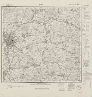 5424 (alte Nr.: 3172) Fulda, Meßtischblatt