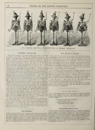 All these militia substitutes a great bargain