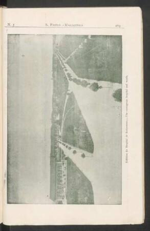[Fotogravura do] Edifícios do Hospital de Isolamento