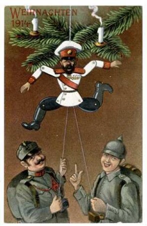 Kriegs-Erinnerungs-Karte: Ser.XIV,1 87242 Weihnachten 1914 (verboten)