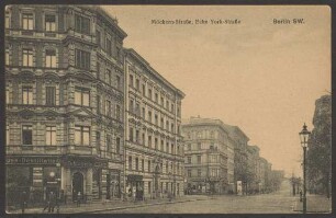 Ansichtskarte Möckernstraße Ecke Yorckstraße