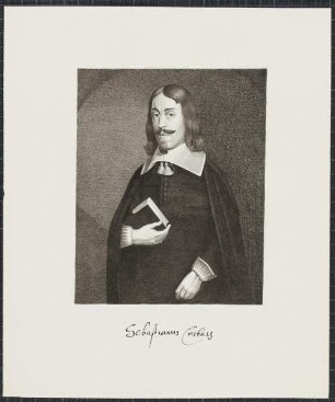 Icones Professorum Marpurgensium — Bildnis des Sebastian Curtius (1620-1684)