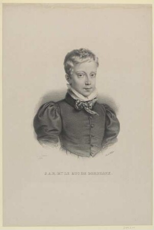 Bildnis des S.A.R. MGR. Le Duc De Bordeaux