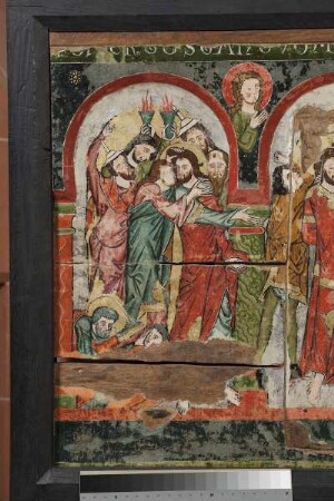 Passionsretabel — Verrat Christi, der Judaskuss