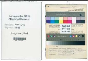 Entnazifizierung Karl Jungmann , geb. 02.05.1893 (Kaufmaennischer Angestellter)