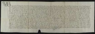 Graf Konrad von Kirchberg [Illerkirchberg/Alb-Donau-Kreis] und der Abt des Benediktinerklosters Wiblingen [Stadt Ulm] Ulrich [Hablüzel] vidimieren auf Bitte von Bürgermeister und Rat der Stadt Ulm eine Urkunde König Friedrichs III. vom 6. November 1451 [vgl. A Urk. lfd. Nr. 1772].