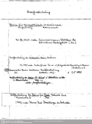 Veroeffentlichung Verein