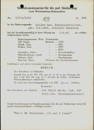 Müller, Max