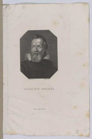 Bildnis des Galilaeus Galilaei