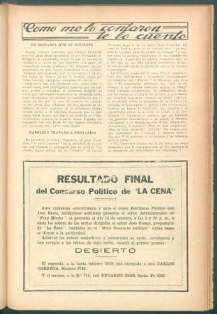 Como me lo contaron te lo cuento