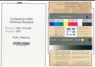 Entnazifizierung Heinrich Fluhr , geb. 27.03.1902 (Ofenbauer)