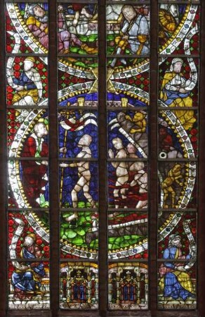 Credofenster — Christus in der Vorhölle