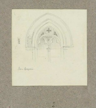 Maßwerk von S. Gregorio in Venedig