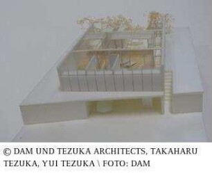 Machiya House - Modell des Gesamtgebäudes